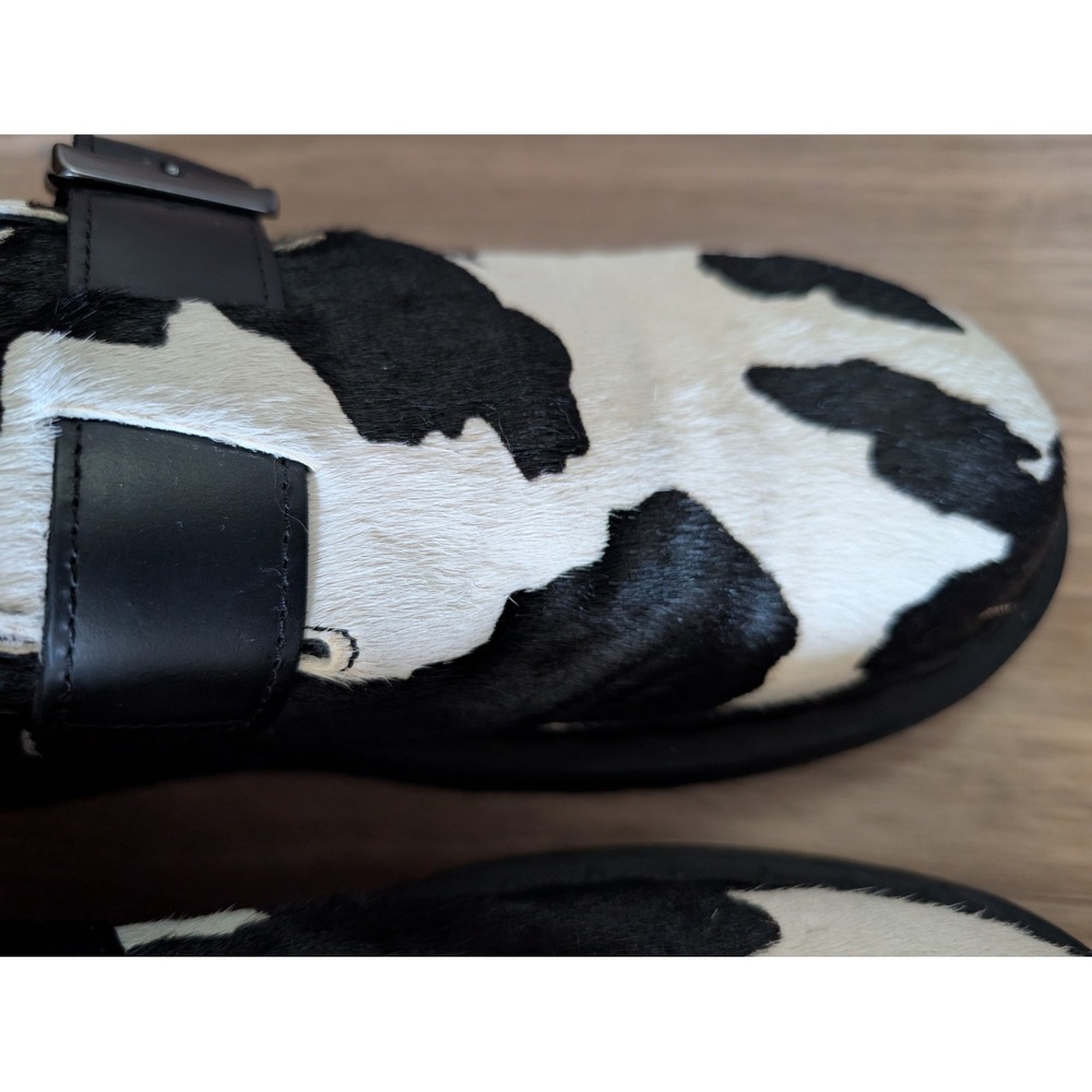 Dr. Martens Jorge II Cow Print Hair-On Leather Slingback Mules Womens 8 US - Picture 4 of 16